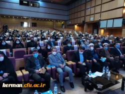 دکتر پورابراهیمی رئیس کمیسیون اقتصادی مجلس شورای اسلامی دراختتامیه جشنواره ملی پزوهش وفناوری 4