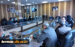 نشست صمیمی وزیر آموزش و پرورش با اعضای هیئت علمی دانشگاه فرهنگیان استان کرمان  2