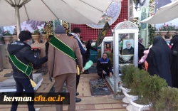 دردومین سالگرد شهادت سردار سلیمانی برگزار شد:
دیدار مروجین فرهنگ ایثار و شهادت سازمان مرکزی دانشگاه فرهنگیان از گلزار شهدای کرمان 3