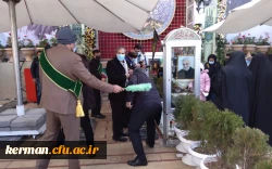 دردومین سالگرد شهادت سردار سلیمانی برگزار شد:
دیدار مروجین فرهنگ ایثار و شهادت سازمان مرکزی دانشگاه فرهنگیان از گلزار شهدای کرمان 3