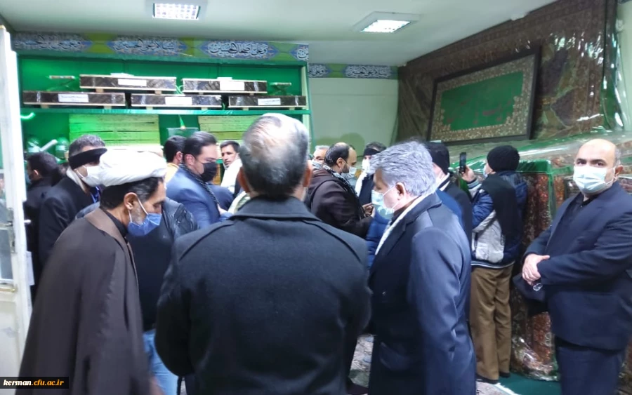 دردومین سالگرد شهادت سردار سلیمانی برگزار شد:
دیدار مروجین فرهنگ ایثار و شهادت سازمان مرکزی دانشگاه فرهنگیان از گلزار شهدای کرمان 3