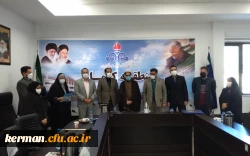 انعقاد تفاهم نامه همکاری علمی ،پژوهشی وفناوری دانشگاه فرهنگیان استان با شرکت پخش فرآورده های نفتی کرمان  5