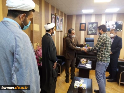 قدردانی از رشادتها وفداکاریهای جانبازان شاغل دردانشگاه فرهنگیان کرمان