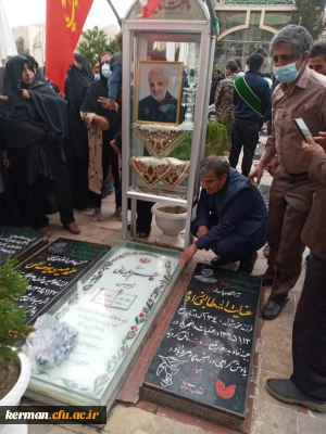 بازدید ناظر فعالیت های فرهنگی و اجتماعی و شناسنامه آماری از مدیریت و پردیس های دانشگاه فرهنگیان استان کرمان