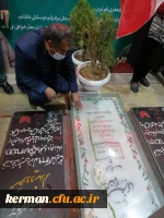 بازدید ناظر فعالیت های فرهنگی و اجتماعی و شناسنامه آماری از مدیریت و پردیس های دانشگاه فرهنگیان استان کرمان 3