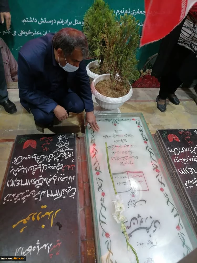 بازدید ناظر فعالیت های فرهنگی و اجتماعی و شناسنامه آماری از مدیریت و پردیس های دانشگاه فرهنگیان استان کرمان 3