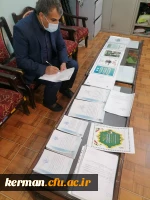 بازدید ناظر فعالیت های فرهنگی و اجتماعی و شناسنامه آماری از مدیریت و پردیس های دانشگاه فرهنگیان استان کرمان 4
