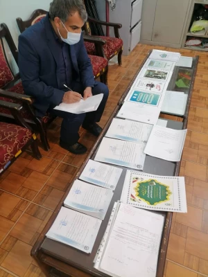 بازدید ناظر فعالیت های فرهنگی و اجتماعی و شناسنامه آماری از مدیریت و پردیس های دانشگاه فرهنگیان استان کرمان 4