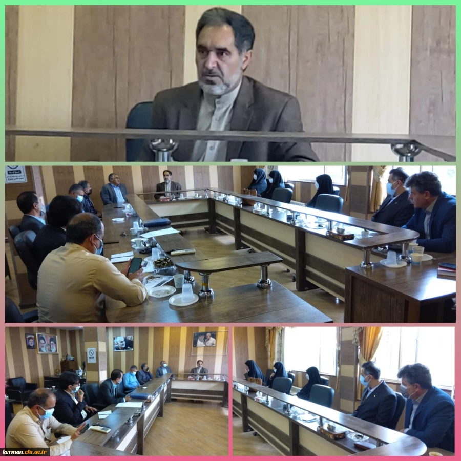 برگزاری شورای اداری دانشگاه فرهنگیان استان کرمان 2