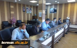 در جلسه شورای مدیریت دانشگاه فرهنگیان استان  
برسرعت پیشرفت پروژه های عمرانی دانشگاه تاکید شد 2