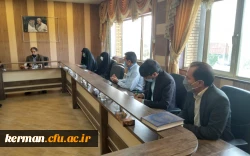 در جلسه شورای مدیریت دانشگاه فرهنگیان استان  
برسرعت پیشرفت پروژه های عمرانی دانشگاه تاکید شد 2