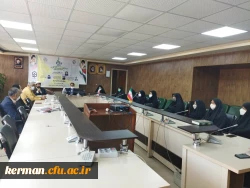 تبادل نظر اساتید پردیس شهید باهنر با حضور رئیس دانشگاه فرهنگیان استان کرمان 3