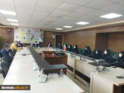 تبادل نظر اساتید پردیس شهید باهنر با حضور رئیس دانشگاه فرهنگیان استان کرمان