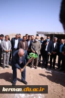 کلنگ احداث اولین دانشگاه جامع فرهنگیان کشور در کرمان به زمین زده شد 3