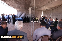 کلنگ احداث اولین دانشگاه جامع فرهنگیان کشور در کرمان به زمین زده شد 6