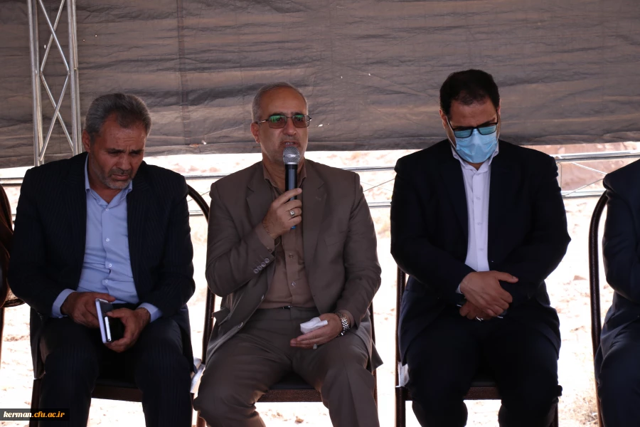 کلنگ احداث اولین دانشگاه جامع فرهنگیان کشور در کرمان به زمین زده شد 7