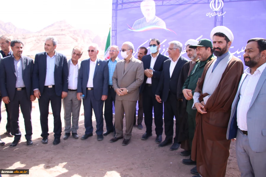 کلنگ احداث اولین دانشگاه جامع فرهنگیان کشور در کرمان به زمین زده شد 10