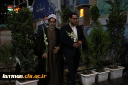 ادای احترام رئیس دانشگاه فرهنگیان کشور به سردار شهید 