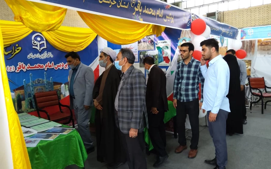 توسط سرپرست معاونت فرهنگی و اجتماعی دانشگاه فرهنگیان صورت گرفت:
بازدید از ششمین نمایشگاه جشنواره رویش قطب یک 2