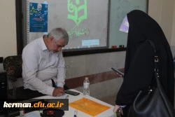 ششمین جشنواره رویش قطب یک کشور ،همراه با برگزاری دوره توانمندسازی دبیران کانون های مکتب شهی سلیمانی ، بیانیه گام دوم انقلاب اسلامی ،ایرانگردی و ایران شناسی دردانشگاه فرهنگیان استان کرمان 16