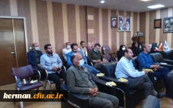 ششمین جشنواره رویش قطب یک کشور ،همراه با برگزاری دوره توانمندسازی دبیران کانون های مکتب شهی سلیمانی ، بیانیه گام دوم انقلاب اسلامی ،ایرانگردی و ایران شناسی دردانشگاه فرهنگیان استان کرمان 21