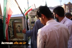 شرکت کنندگان در ششمین جشنواره رویش قطب یک ؛ به سردار دل ها ادای احترام کردند 2