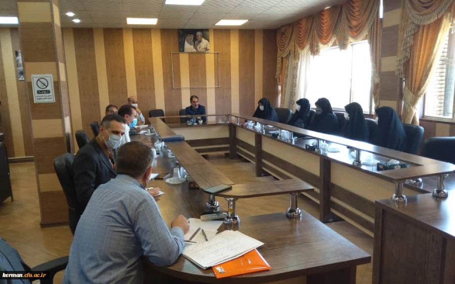 قدردانی دکتر توان از عوامل اجرایی برگزاری جشنواره کشوری رویش در دانشگاه فرهنگیان کرمان 2