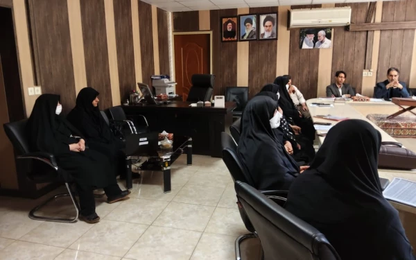 جلسه هماهنگی عوامل اجرایی مصاحبه از معرفی شدگان چند برابر ظرفیت ورود به دانشگاه فرهنگیان در پردیس شهید باهنر برگزار شد 3