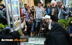 معاونت فرهنگی واجتماعی دانشگاه فرهنگیان کشور به مقام شهید سلیمانی ادای احترام کرد 2