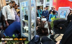 معاونت فرهنگی واجتماعی دانشگاه فرهنگیان کشور به مقام شهید سلیمانی ادای احترام کرد 3