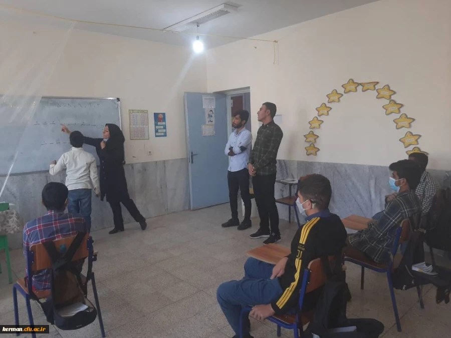 بازدید از مدارس کارورزی شهر کرمان 4