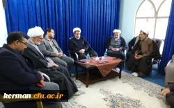 دیدار رئیس دانشگاه فرهنگیان با نماینده ولی فقیه در استان کرمان 3