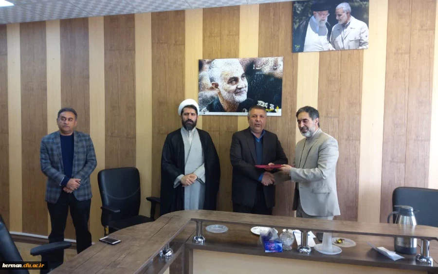 معرفی احمد یعقوبی بعنوان معاون هماهنگی دانشگاه فرهنگیان کرمان 2