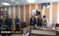 معرفی احمد یعقوبی بعنوان معاون هماهنگی دانشگاه فرهنگیان کرمان 5