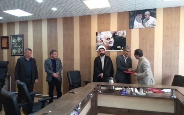 معرفی احمد یعقوبی بعنوان معاون هماهنگی دانشگاه فرهنگیان کرمان 5