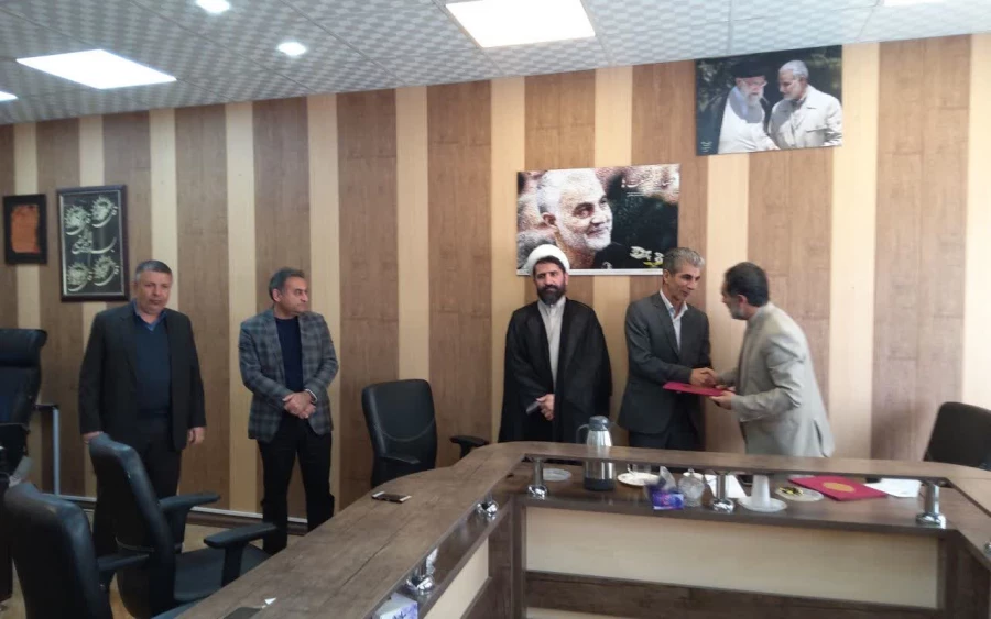 معرفی احمد یعقوبی بعنوان معاون هماهنگی دانشگاه فرهنگیان کرمان 5