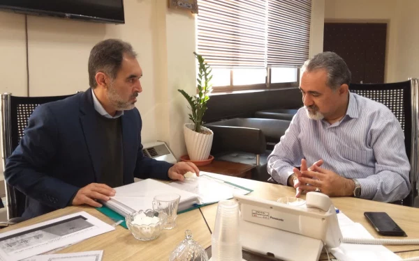 رئیس دانشگاه فرهنگیانکرمان با مدیر کل راه وشهرسازی استان دیدار کرد 3