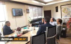 رئیس دانشگاه فرهنگیانکرمان با مدیر کل راه وشهرسازی استان دیدار کرد 5