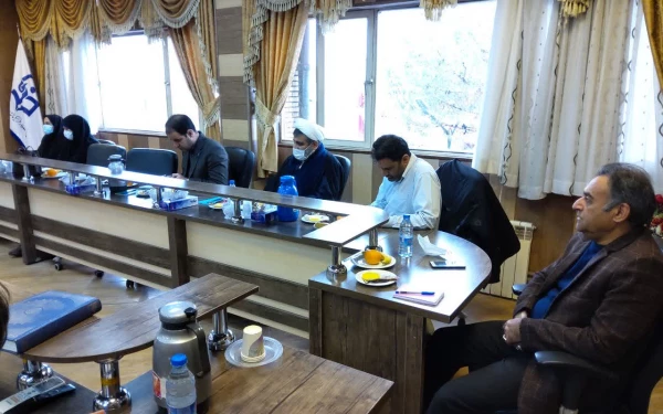 نشست کارگروه فرهنگی ودانشجویی دانشگاهها وموسسات آموزش عالی استان  5