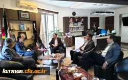 دیدار رئیس دانشگاه فرهنگیان کرمان با سرپرست سازمان مدیریت وبرنامه ریزی استان  3
