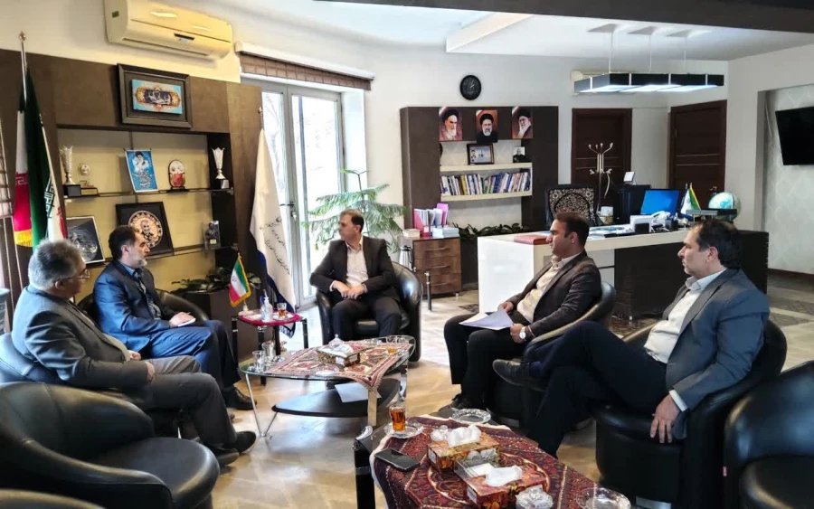 دیدار رئیس دانشگاه فرهنگیان کرمان با سرپرست سازمان مدیریت وبرنامه ریزی استان  3