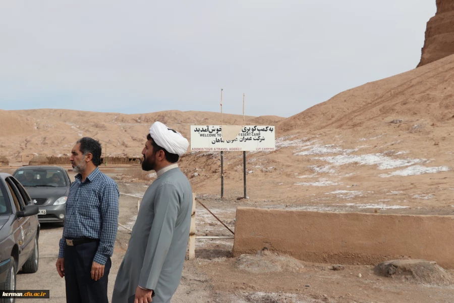 آماده سازی کمپ کویری شهدادجهت اردوی مدرسه تربیتی شهید سلیمانی 2