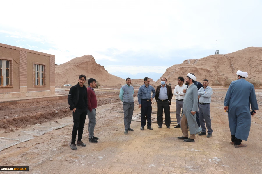 آماده سازی کمپ کویری شهدادجهت اردوی مدرسه تربیتی شهید سلیمانی 13