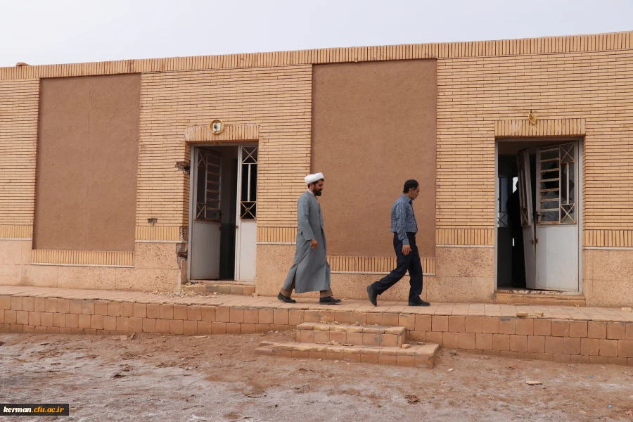 آماده سازی کمپ کویری شهدادجهت اردوی مدرسه تربیتی شهید سلیمانی 16