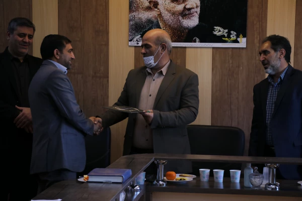 آیین تکریم و معارفه مدیر امور مالی ،طرح و برنامه و بودجه استان کرمان 2