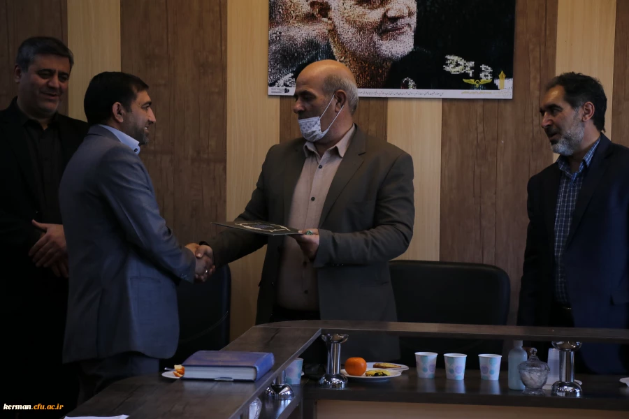 آیین تکریم و معارفه مدیر امور مالی ،طرح و برنامه و بودجه استان کرمان 2