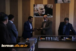 آیین تکریم و معارفه مدیر امور مالی ،طرح و برنامه و بودجه استان کرمان 6