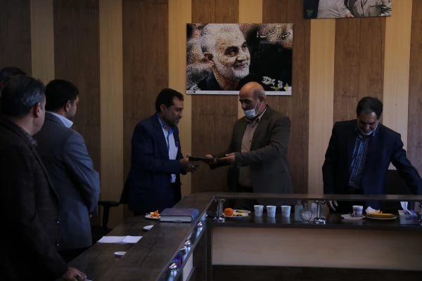 آیین تکریم و معارفه مدیر امور مالی ،طرح و برنامه و بودجه استان کرمان 6