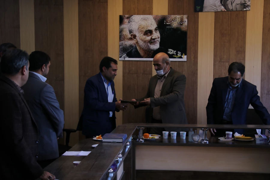 آیین تکریم و معارفه مدیر امور مالی ،طرح و برنامه و بودجه استان کرمان 6