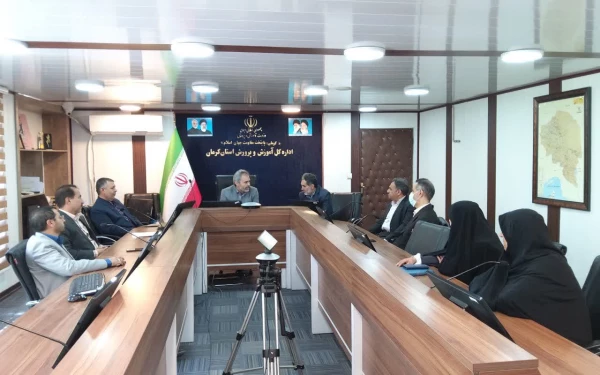 دیدار نوروزی رئیس دانشگاه فرهنگیان کرمان با مدیر کل آموزش وپرورش استان 3